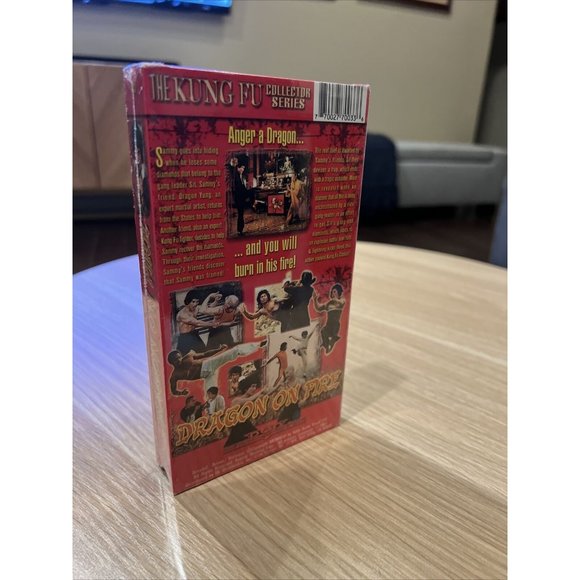 Dragon On Fire Kung-Fu Action VHS The kung Fu collector Series New - Picture 4 of 8